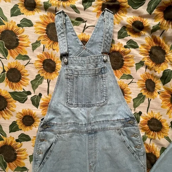 Oversized Wide Leg Overalls - tall - Picture 5 of 7